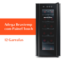 Adega Brastemp 12 Garrafas com painel touch - BZC12BE • BIVOLT