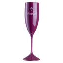Taça para Espumante em Poliestireno (bordô) 210 ml