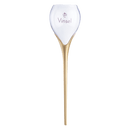 Taça Beach Boccati para Vinho/Espumante em Poliestireno 520 ml (haste dourada)