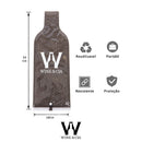 Kit 24 Wine Skins Fume Para Transporte de Garrafas de Vinho Em Segurança