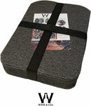 Kit de espuma protetora para 12 garrafas de vinhos