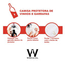 Protetor de garrafa de vinho em plástico bolha – Wine Skin – 12 unidades