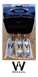 Protetor de garrafa de vinho em plástico bolha – Wine Skin – 12 unidades