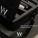 Espuma protetora de vinhos com bolsa tiracolo mala de transporte – 6 garrafas