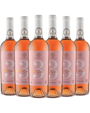 Pack 6 Unidades Vinho 3 Bocas Rosé